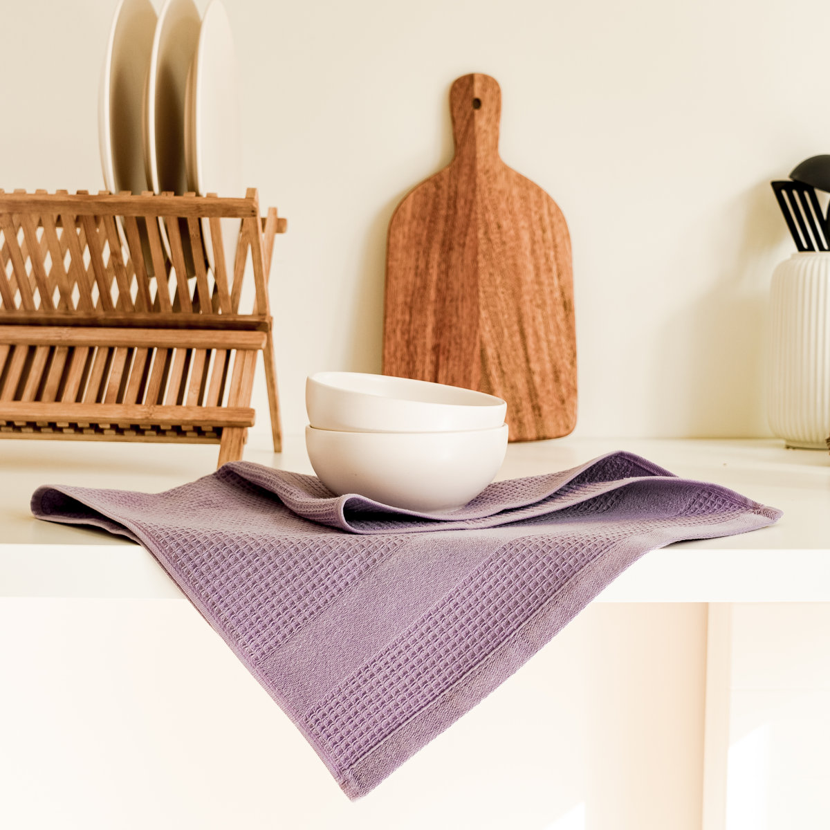 Lavender Kitchen Towels, Set of 3 (Set of 3)